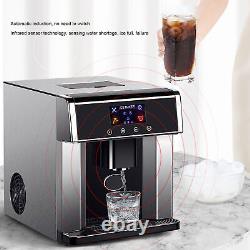 EU Plug 220V 150WHome Ice Maker Machine 2 In 1 Ice Maker Water Dispenser TPG