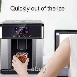 (EU Plug 220V 150W)Home Ice Maker Machine 2 In 1 Ice Maker Water Dispenser