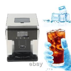 (EU Plug 220V 150W)Home Ice Maker Machine 2 In 1 Ice Maker Water Dispenser UK