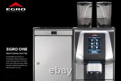 Egro ONE coffee machine with KS9 XP Countertop milk Fridge NEW BOXED and filters