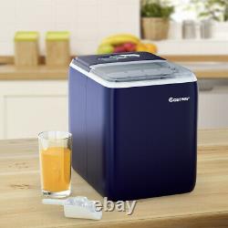 Electric Countertop Ice Cube Maker 2.6L Portable Ice Machine With Ice Yield 20kg