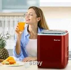 Electric Countertop Ice Cube Maker 2.6L Portable Ice Machine With Ice Yield 20kg