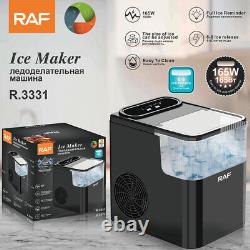 Electric Ice Cube Maker Countertop Machine Automatic Compact Portable With Scoop