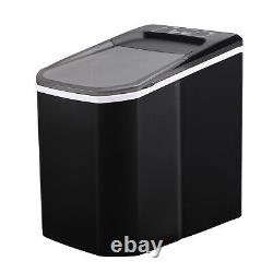 Electric Ice Cube Maker Ice Maker Machine Countertop with Basket Scoop Automatic