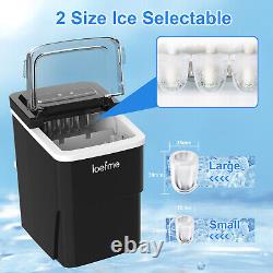 Electric Ice Maker Machine 2L Automatic Fast Ice Cube Maker Countertop Home/Bar