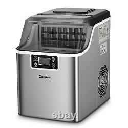 Electric Ice Making Machine Countertop Ice Maker with Self-cleaning Function