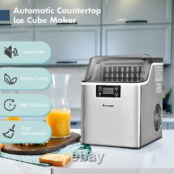 Electric Ice Making Machine Countertop Ice Maker with Self-cleaning Function