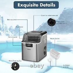 Electric Ice Making Machine Countertop Ice Maker with Self-cleaning Function