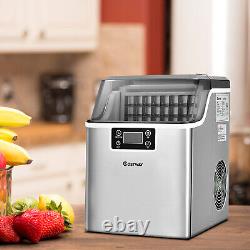 Electric Ice Making Machine Countertop Ice Maker with Self-cleaning Function