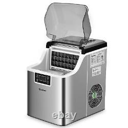 Electric Ice Making Machine Countertop Ice Maker with Self-cleaning Function