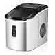 Euhomy Ice Maker Machine Countertop 26 lbs in 24 Hours 9 Cubes Ready in 6 Min