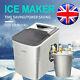 FOOING Ice Maker Machine Compact Portable Countertop Ice Cube Maker