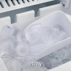 Fooing Portable Ice Maker Machine Compact Countertop Ice Cube Maker 2L