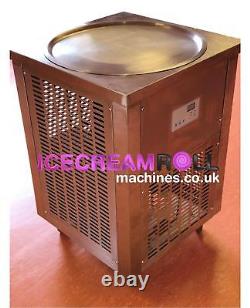 Fried/Thai Single Pan Ice Cream Roll Machine UK Assembled