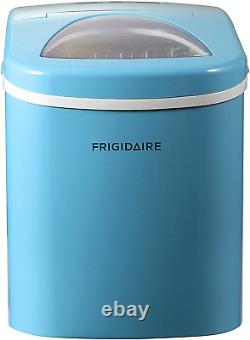 Frigidaire EFIC108-BLUE Counter-top Portable, Compact Ice Maker, Blue, 26 lb per