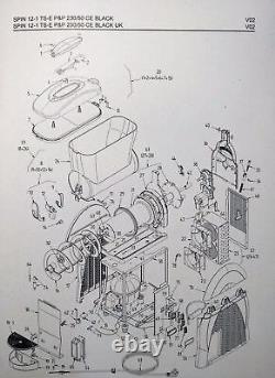 GBG Sencotel Spiral V3 Part No 16 Spin Granisun Slush Machine 12 LTR Spare Parts