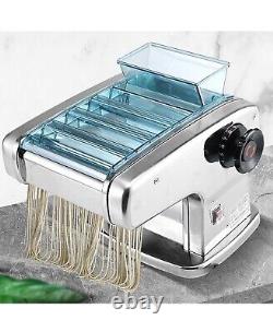 Ggoldenwall Pasta Machine Electric 135W Fresh Noodles Spaghetti Lasagna Ravioli