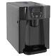 HOMCOM Ice Maker Machine and Water Dispenser No Plumbing Required Black