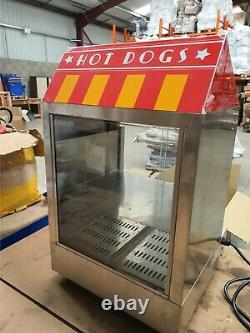 Hot Dog Cart Cooker Electric Warmer Machine Hotdog Commercial Display A5423
