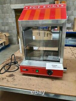 Hot Dog Cart Cooker Electric Warmer Machine Hotdog Commercial Display A5429