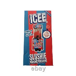 ICEE Brand Counter-Top Slushie Making Machine Makes 1/2 Gallon Blue / Red