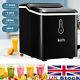 IKICH 26lbs LED Countertop Ice Maker Electric Ice Cube Making Machine Portable