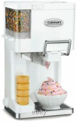 Ice Cream Maker Soft Serve Countertop Automatic Yogurt Freezer Machine