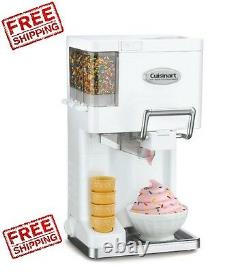 Ice Cream Maker Soft Serve Countertop Machine Electric Frozen Yougurt Kitchen