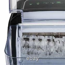 Ice Cube Machine Maker Crystal Ice 2 Sizes 2.5 L Water Tank 15 kg/day Bar Home