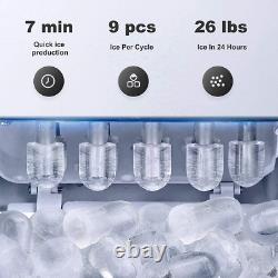 Ice Cube Maker FOOING Ice Machine Maker Worktop Ready in 6 Mins 2L Ice Machine