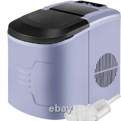 Ice Cube Maker Ice Making Machine 12kg Portable Counter Top Fast Automatic 2.2l