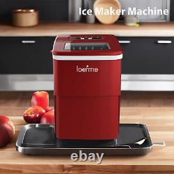 Ice Cube Maker Machine 2L Countertop Electric Automatic Fast Ice Maker 12KG/24H
