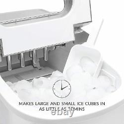 Ice Cube Maker Machine Compact Portable Durable 2.2L Tank Ice Cube in 10 minutes
