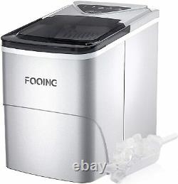 Ice Cube Maker Machine Countertop 2L Ice Making with Self Clean Function LED UK