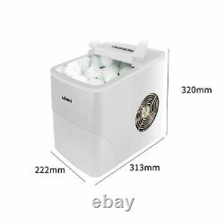 Ice Cube Maker Machine Countertop Electric Fast Automatic Portable Ice Maker