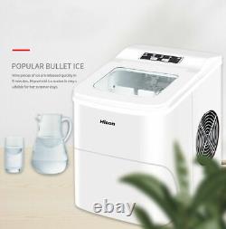 Ice Cube Maker Machine Countertop Electric Fast Automatic Portable Ice Maker