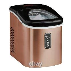 Ice Cube Maker Machine Electric 13kg Per Day Automatic Cooks Professional-Copper