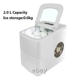 Ice Maker Countertop Self-Cleaning Portable Ice Maker Machine 9 Cubes Ready 8Min