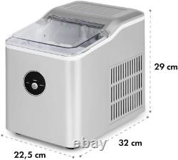 Ice Maker Machine 6 Mins Compact Portable Countertop Ice Cube Maker with 2 L T