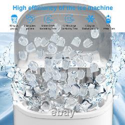 Ice Maker Machine Automatic Electric Ice Cube Maker Countertop Ice-cream Summer