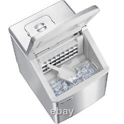 Ice Maker Machine Clear Ice Cube Reusable Countertop Portable Appliance