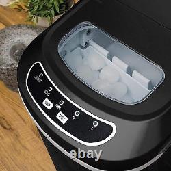 Ice Maker Machine Compact Portable Countertop Ice Cube Maker 2.2L Andrew James