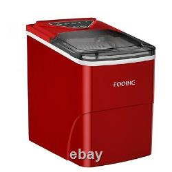 Ice Maker Machine Compact Portable Countertop Ice Cube Maker Fooing