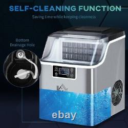 Ice Maker Machine Counter Top Ice Cube Maker for Home 20kg in 24 Hrs