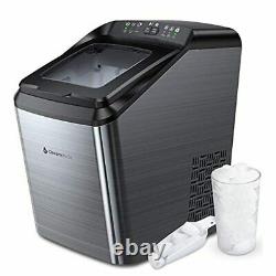 Ice Maker Machine Countertop, 33 lbs Bullet Ice Cube in 24H Best, New
