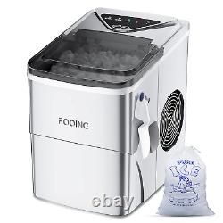 Ice Maker Machine Countertop Ice Machine, Self-Cleaning Ice Maker, 9 Cubes Ready