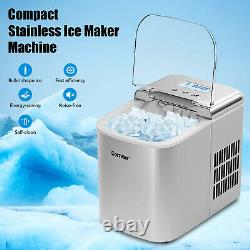 Ice Maker Machine Electric Automatic Countertop Ice Cube Maker Machine 2.1L