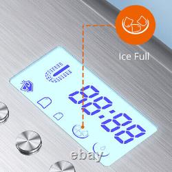 Ice Maker Machine Electric Generator Cooler Ice Cube Maker for Counter Top LCD