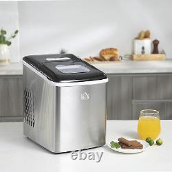 Ice Maker Machine Portable Counter Top Ice Cube Maker for Home 12kg in 24 Hrs