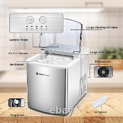 Ice Maker Machine for Countertop Ice Cubes Ready in 6 Mins 33 Lb